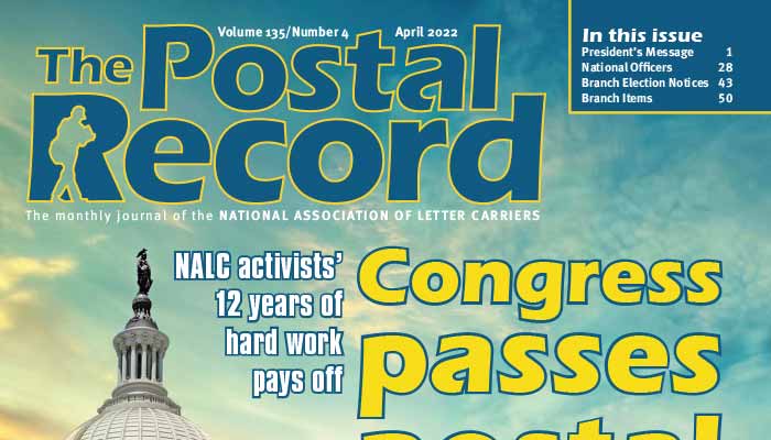 NALC Newsletter, April 2022